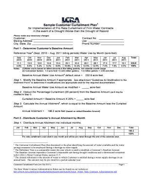 Fillable Online Lcra Sample Curtailment Plan FINALDOC Lcra Fax Email