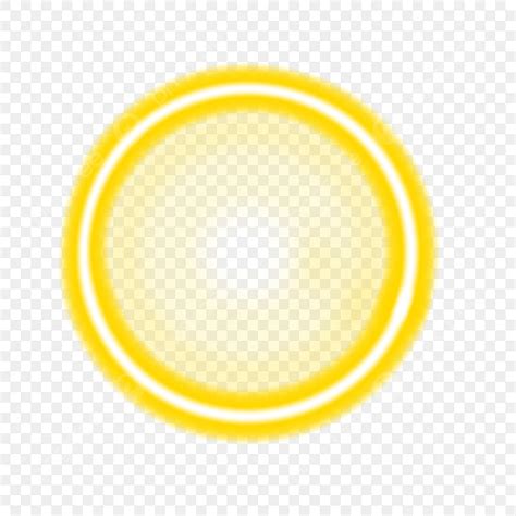 Glowing Circles Hd Transparent, Glowing Circle, Glow, Circle, Yellow ...