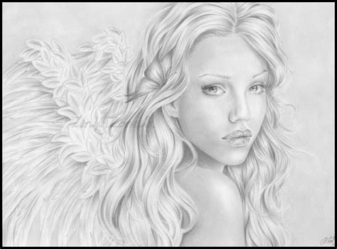 Zindy Zonedk Fantasy And Emotional Drawings Angel Of Mine