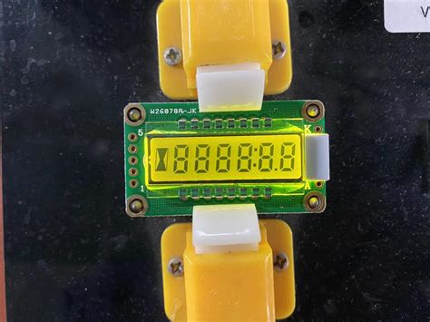 Custom 7 Segment Tn Segment LCD With LED Backlight Segment LCD