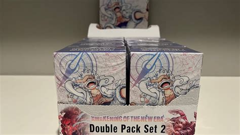 Opening Case Of One Piece OP05 Double Pack Set Boxes 3 Alts Pulled