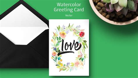 Watercolor Greeting Card Designs - 15+ Free Designs Download