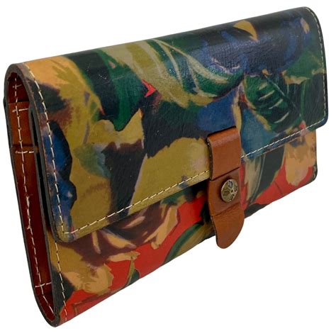 Patricia Nash Italian Leather Floral Trifold Women's Wallet