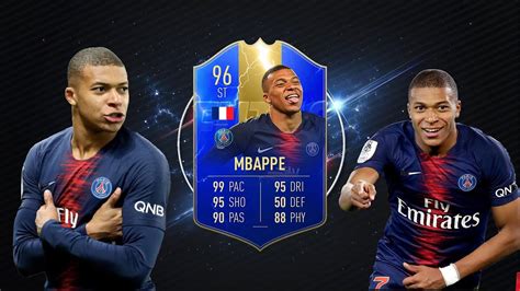 Mbappe Tots Fifa 19 96 Tots Mbappe Player Review Team Of The