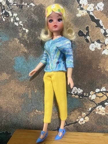 Vintage Pedigree 1970s Active Double Cup Waist Blonde Ballerina Sindy Doll EBay UK