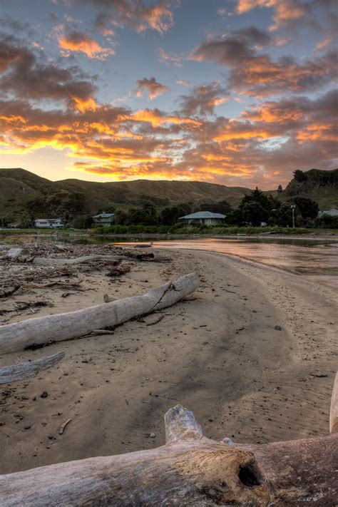 Kairakau Beach West Sunset Barry Chesterman Flickr