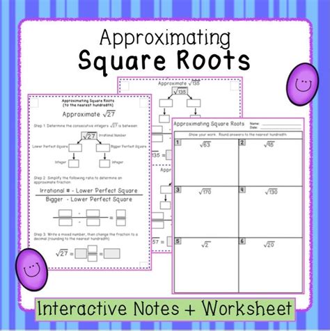 Square And Square Roots Activity