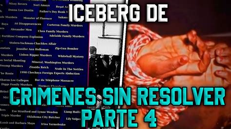 Iceberg De Crimenes Sin Resolver Explicado Parte Youtube