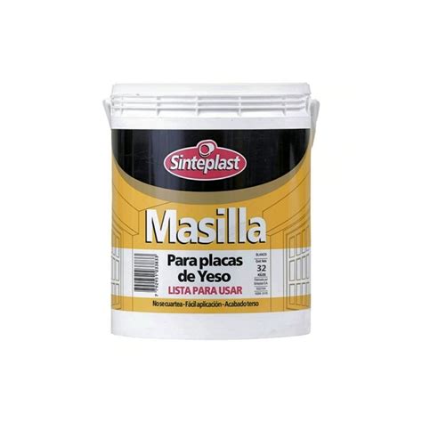 Masilla Para Placas De Yeso 1 5KG SINTEPLAST PINTURAS MASILLA