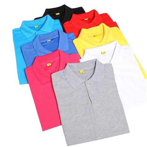 Noveli Wear Kaos Polo Shirt Pria Berkerah Polos Lengan Pendek Kaos