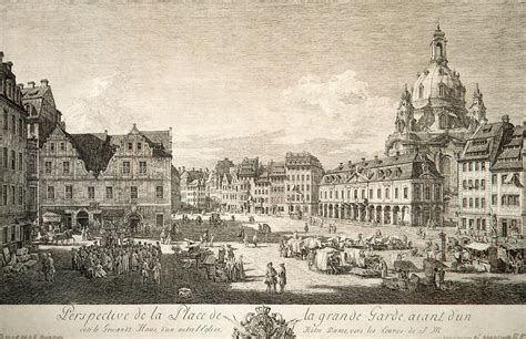 Neumarktplatz, Dresden - Bernardo Bellotto | Endless Paintings