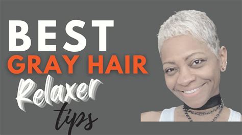 Learn How To Relax Gray Hair And My Top Tips To Keep It Healthy Youtube