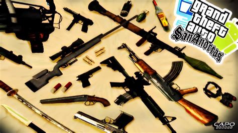 Estas Son Las Mejores Armas Reales Y En Hd Para Gta San Andreas Pc