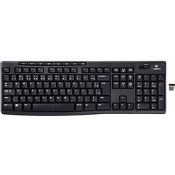 Teclado Sem Fio Logitech Multim Dia Unifying Abnt K