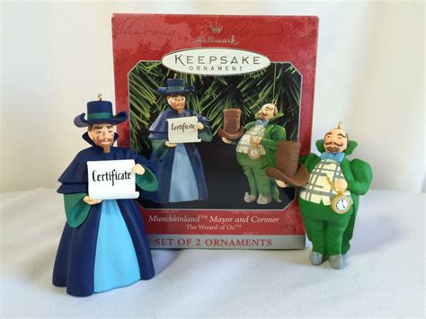 The Wizard Of Oz Hallmark Keepsake Ornaments Munchkinland Etsy