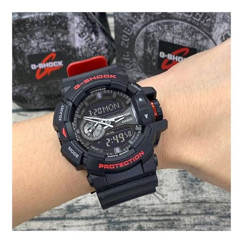 Ripley RELOJ CASIO G SHOCK HOMBRE ANÁLOGO ACUATICO GA 400HR 1A