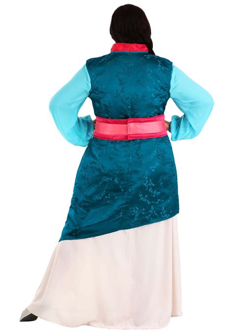 Adult Plus Size Premium Disney Mulan Costume | Exclusive Disney Costumes