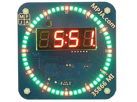 12 Hour AM / PM Digital LED Clock