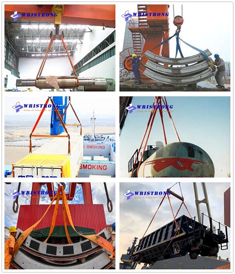 Heavy Lift Webbing Sling 12ton China Lifting Slings Webbing Slings