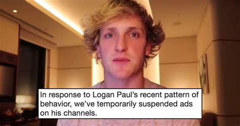 Youtube Suspends Logan Pauls Advertising After Dead Rat And Tide Pod