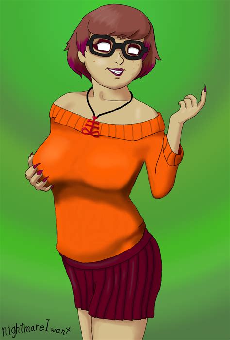 Velma Dinkley Possessed Pin Up By NightmareIwant Hentai Foundry