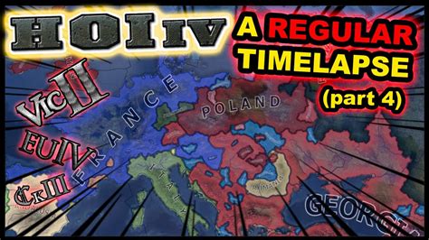 A Usual HOI4 Timelapse Mega Campaign Part 4 Hearts Of Iron 4 AI