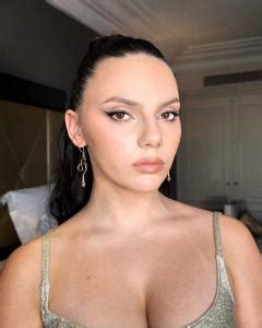 Insta Dafne Keen Cleavage For Opening Ceremony In Cannes May