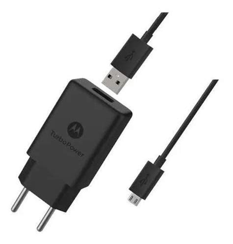 Carregador Turbo Moto G Motorola Original Cabo Usb Servtel