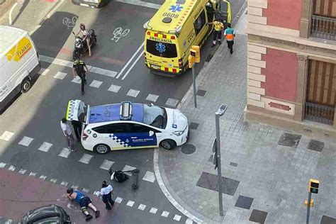 Nou Accident A Barcelona Ferit El Conductor D Un Patinet En Xocar