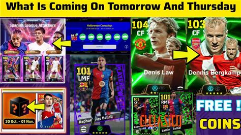 What Is Coming On Tomorrow Monday Next Thursday In Efootball