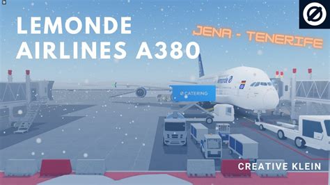 Lemonde Airlines A380 Low Approach Roblox Youtube