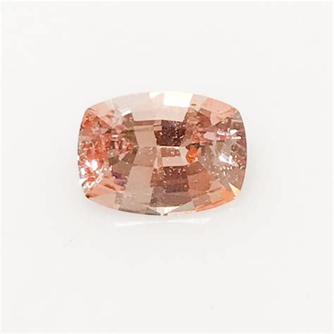 Peach Sapphire, Cushion Cut Sapphire, 1 Carat Sapphire, Loose Sapphire ...