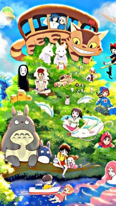 Studio Ghibli Characters Wallpaper