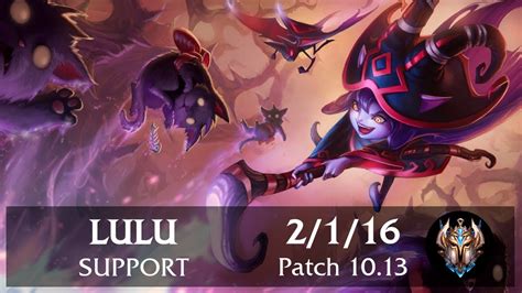 Lulu Support Vs Janna Pinoy Challenger Replay Patch 10 13 YouTube