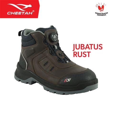 Jual Bonus Kacamata Matrix Cheetah Sepatu Safety Adv Jubatus Rust