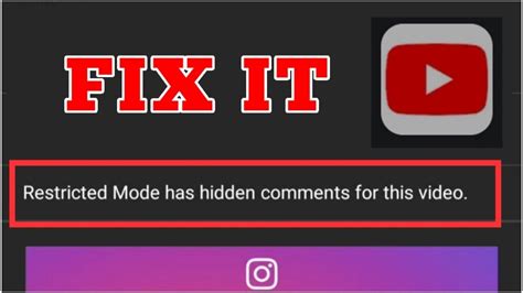 Fix Restricted Mode Has Hidden Comments For This Video Problem Solved