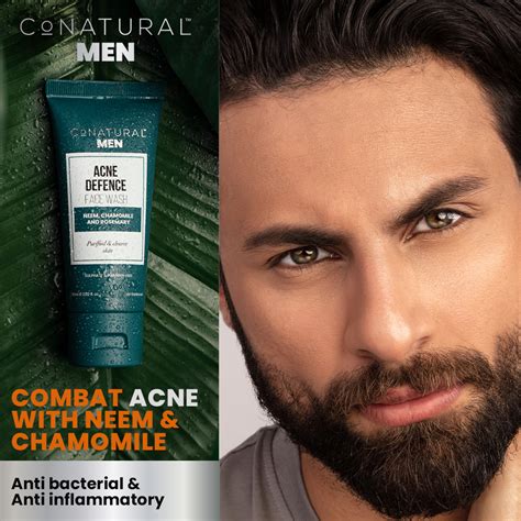 Acne Face Wash for Men - Acne Defence Face Wash - Conatural