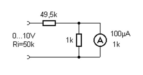 Messbereichserweiterung Beim Voltmeter