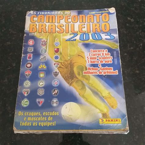 Álbum de Figurinhas Campeonato Brasileiro 2003 Incompleto 233