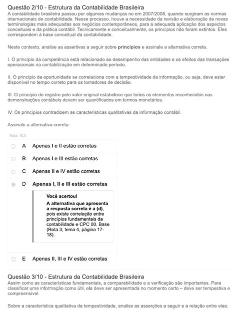 Estrutura Da Contabilidade Brasileira Apol De Estrutura Da