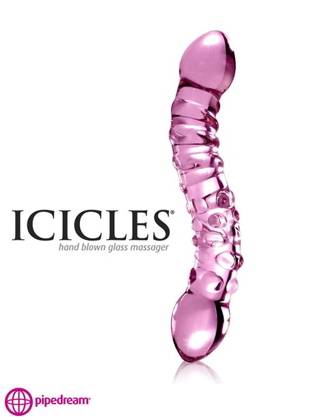 Icicles No Glass Dildo Double Penetration G Spot Anal Sex Toys For