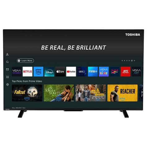 Toshiba 55UV2F53DBU 55-Inch 4K UHD Smart TV Dolby Vision HDR10 & VIDAA