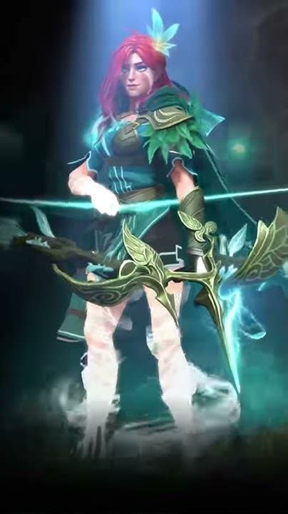 Dota 2 Windranger Arcana Compass Of The Rising Gale Animated Live