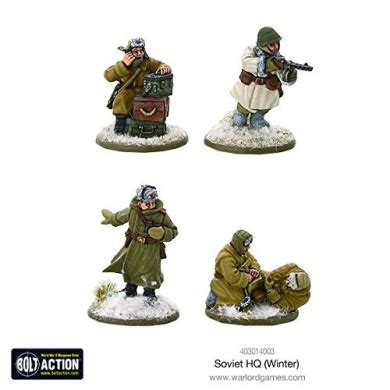 Warlord Games, Soviet HQ (Winter), Bolt Action Wargaming Miniatures by Warlord Games - Shop ...