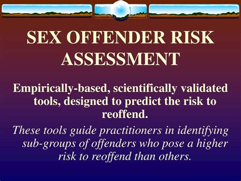 PPT Managing Sex Offenders In The Community PowerPoint Presentation ID 1386109