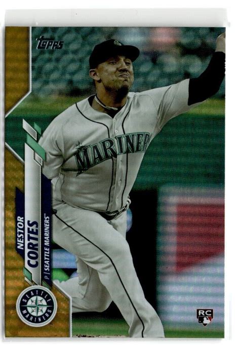 Topps Update Rainbow Foil Nestor Cortes Rookie Seattle Mariners U