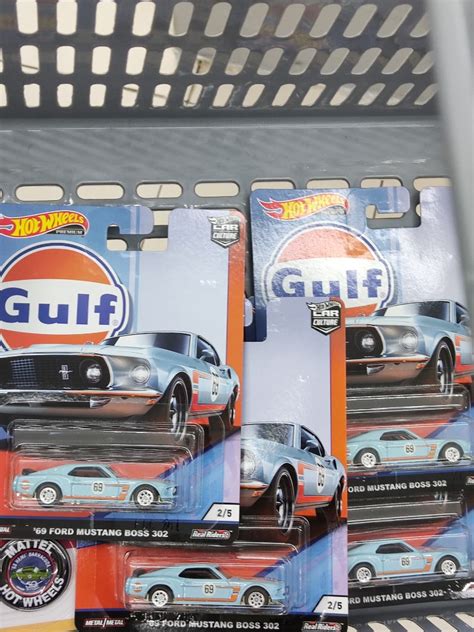 Hot Wheels Gulf Ford Mustang Boss 302 Car Culture 2019 Hobbies Toys