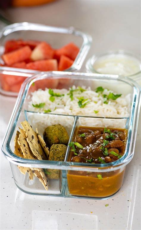 Vegetarian Indian Lunch Box Ideas - Week 1