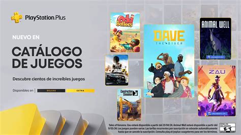 Descubre los increíbles juegos de PlayStation Plus Extra y Deluxe este