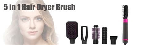 Amazon In Styling Hot Air Brush With Negative Ion Detachable And Interchangeable